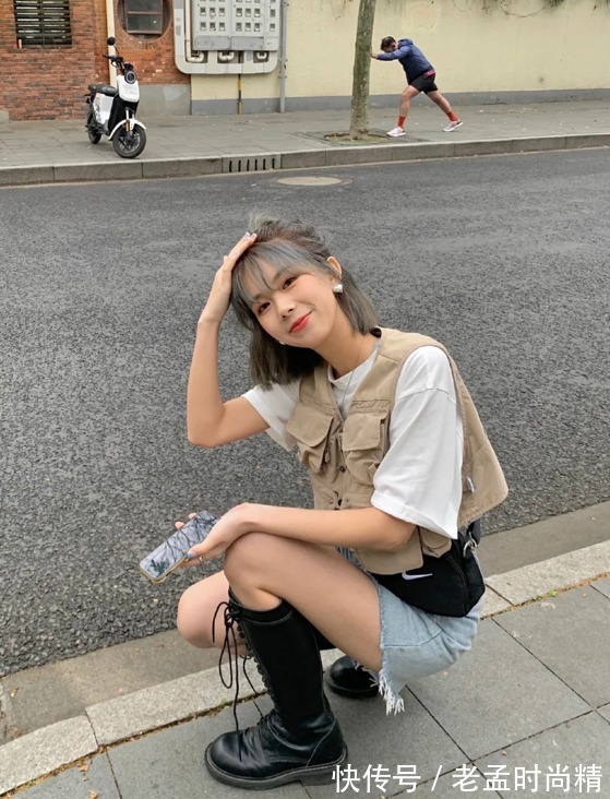 显高显瘦|穿腻了清新甜美风,不如试试时髦帅气的工装风