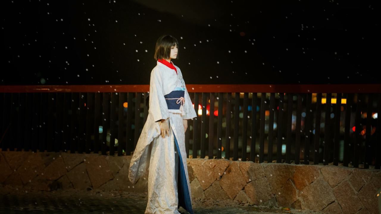 俯瞰|《空の境界》俯瞰风景 両儀式COSPLAY