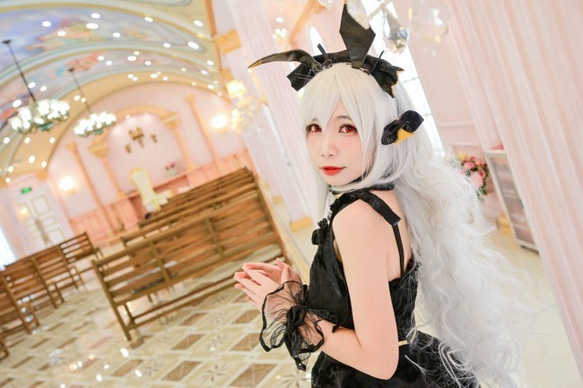 明日|cos:明日方舟 温蒂周年礼服