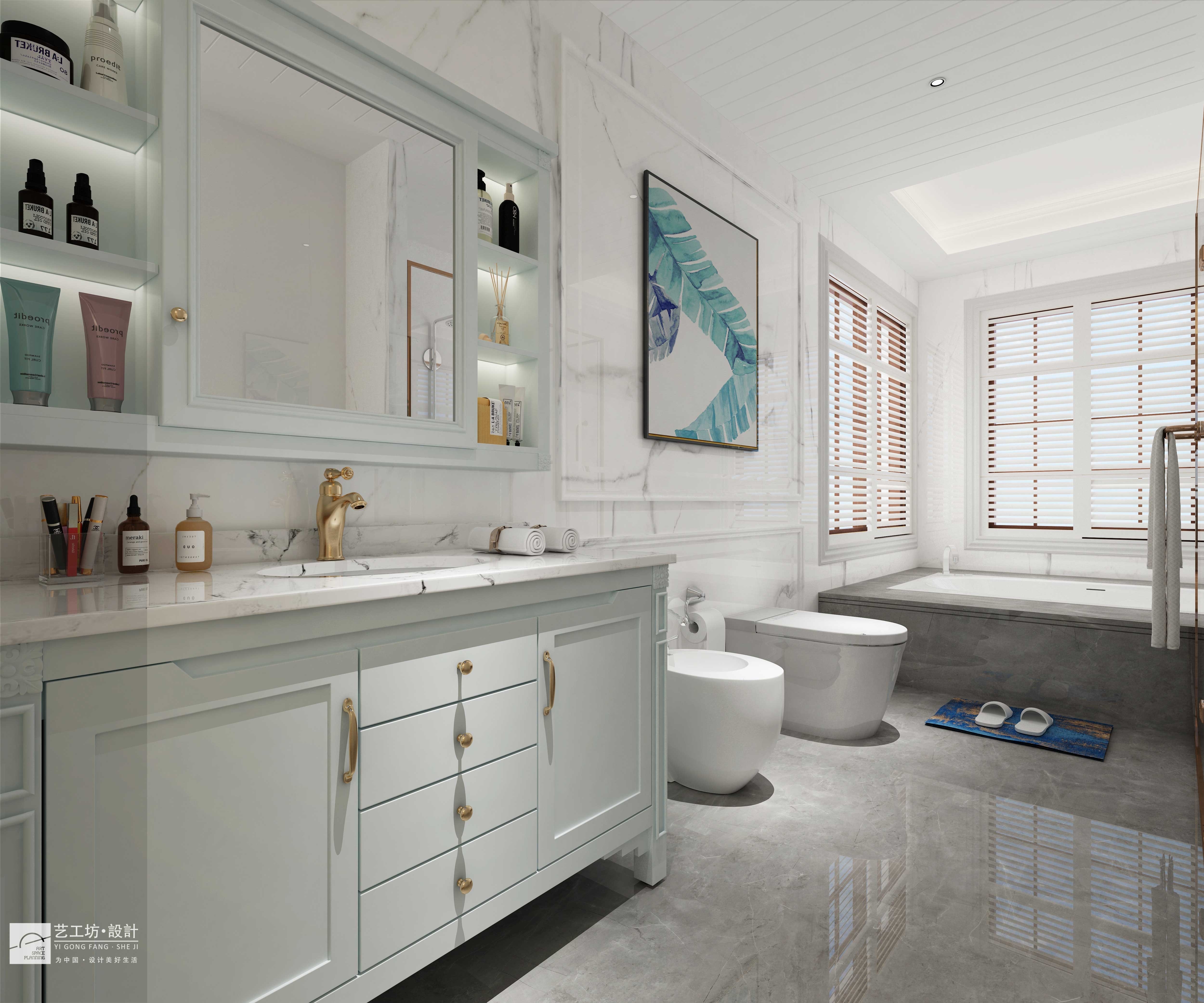 装修|广州汇景新城别墅装修丨现代简欧风格实景装修效果案例