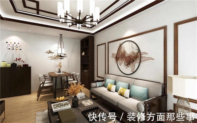 装修|91㎡新中式装修效果图,两居室打造温馨小屋,真是美出新高度