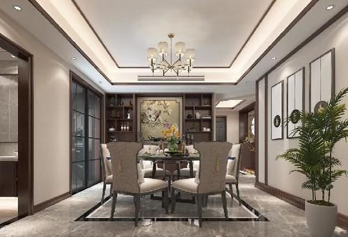 山水画|181平米三房两厅，把中式装修做到如此精致，老少都爱上了中式风