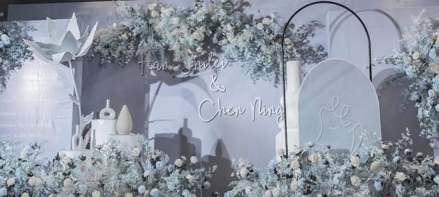 婚礼|灰蓝简约婚礼