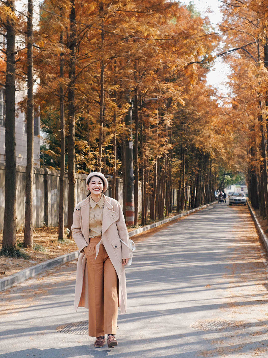 秋天|今年流行奶奶裤,专治各种缺点,微胖女生的最爱
