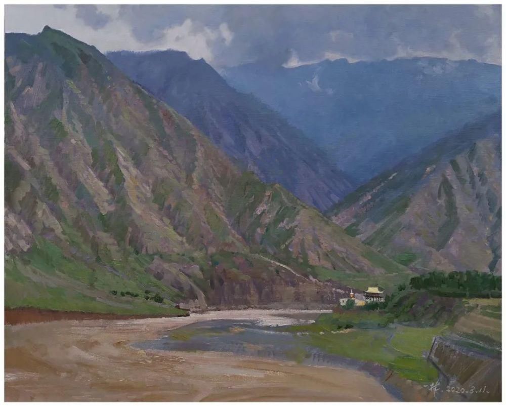  士生导师|大别山写生作品