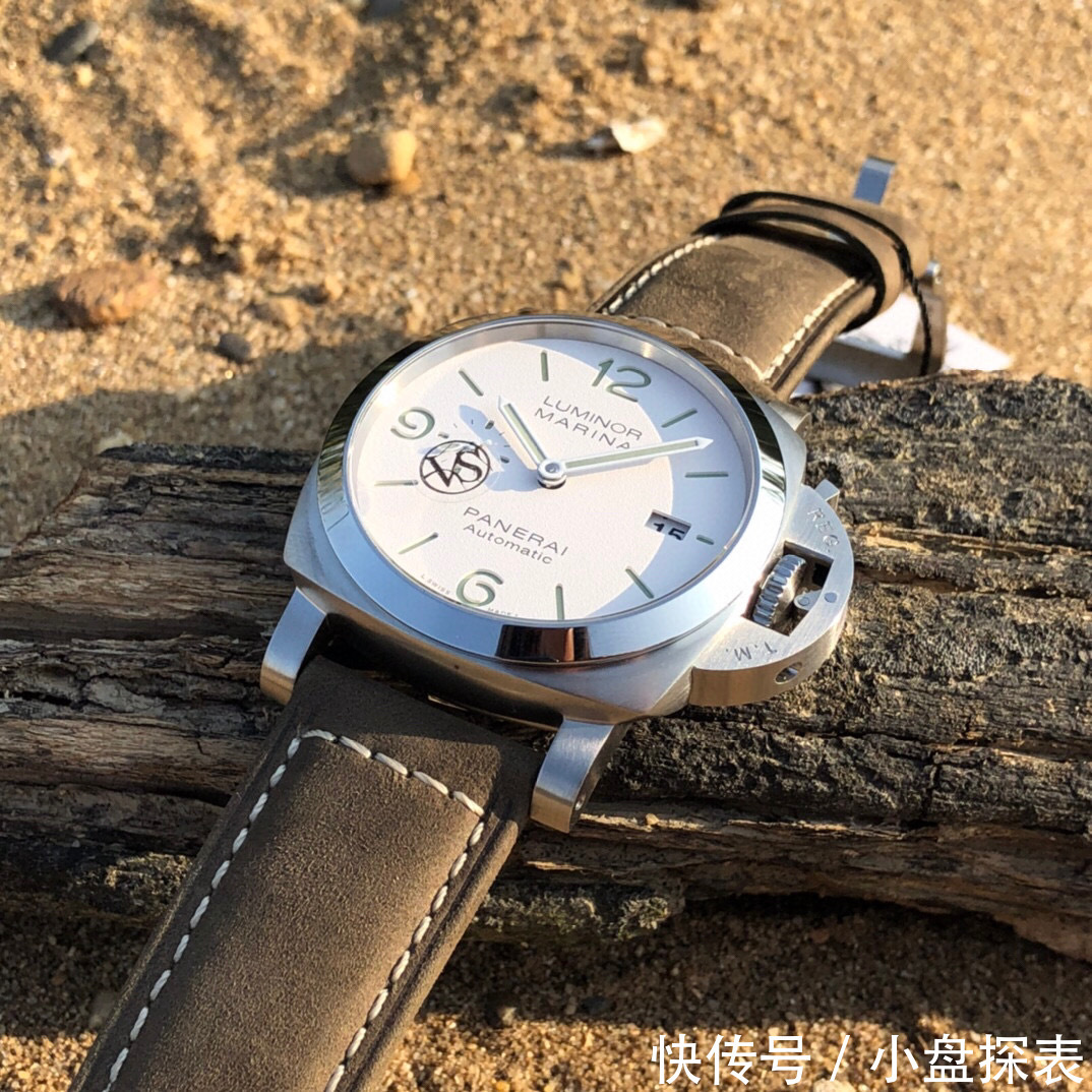盘面|VS沛纳海pam1314白色三明治表盘腕表