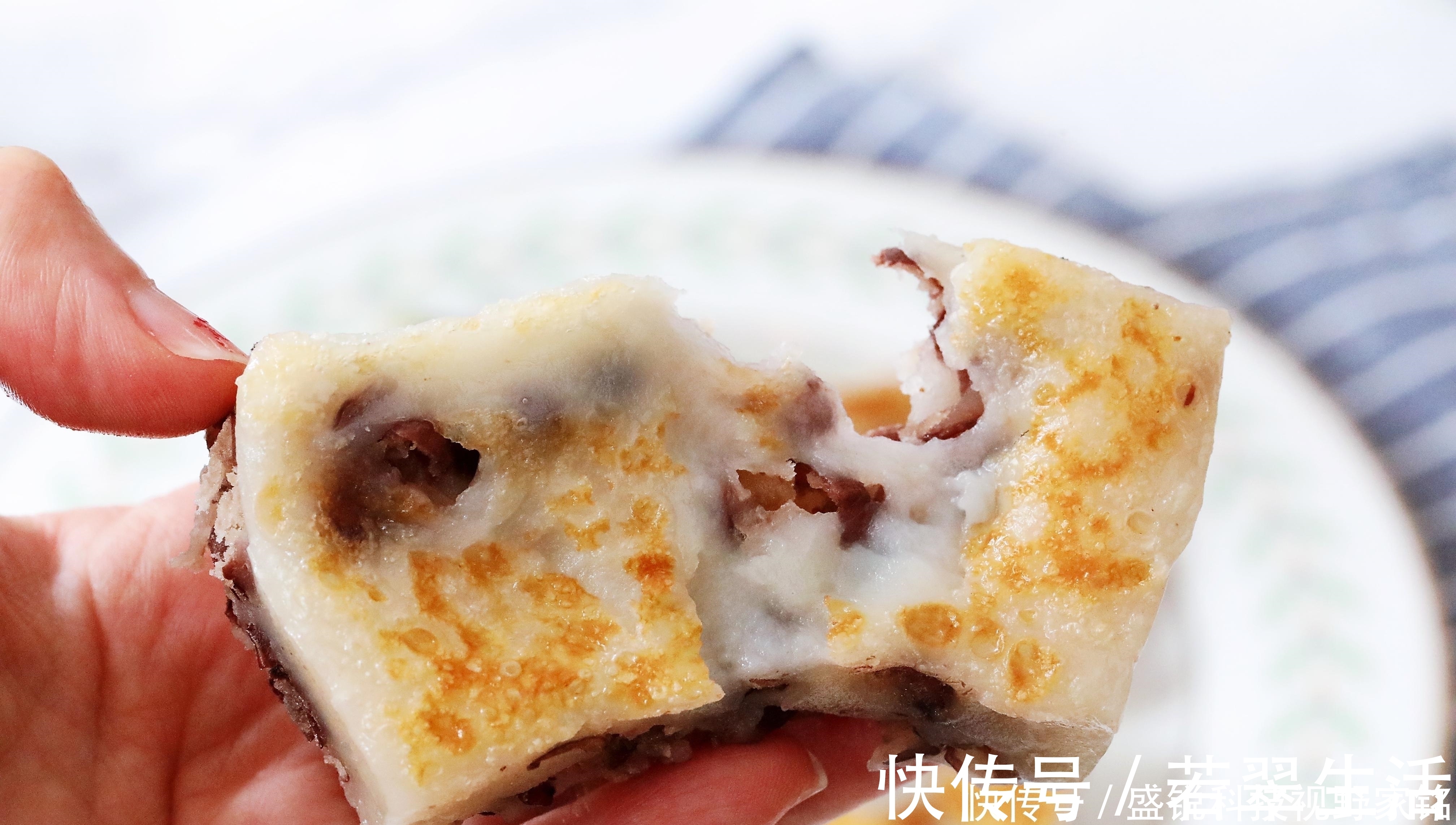 糯米粉别再做饼了，加1碗牛奶1把红豆，软糯香甜又补血，零失败