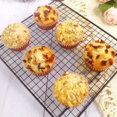  好吃|玛芬纸杯蛋糕 又名麦芬 做法简单又好吃 种类许多