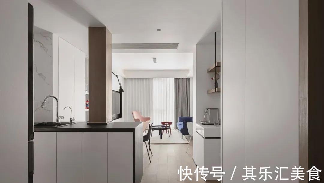 书房|虽只75㎡三口之家,却拥有两间卧室+一个书房,我看出了豪宅样子