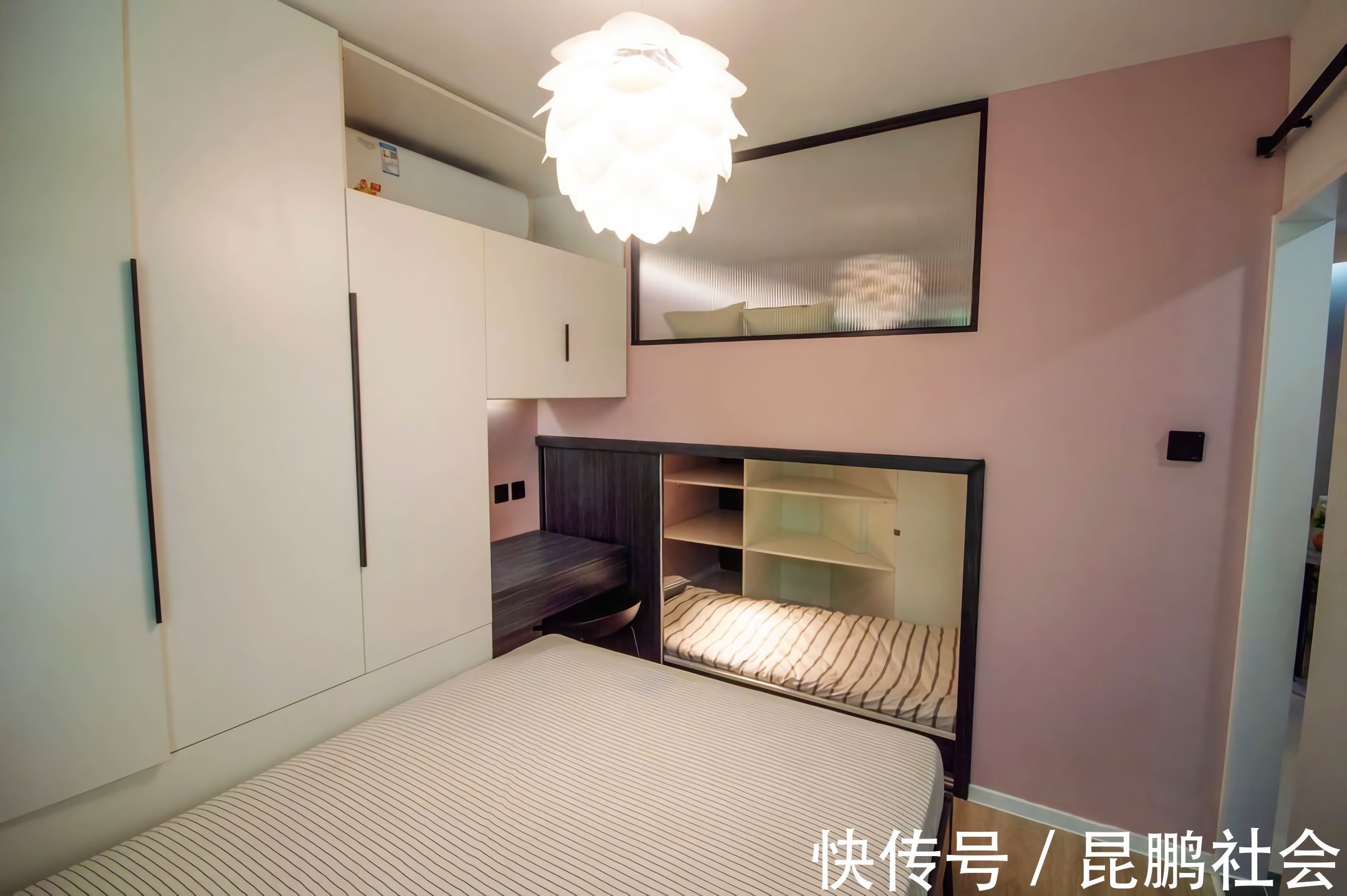 齐家敏敏|90后夫妻40㎡的新家，一房改四房，每1㎡都不浪费，非常完美