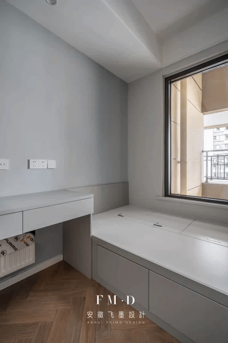 日式|99㎡硬装结束，邻居上门参观特羡慕，北欧+日式风格，越看越舒心