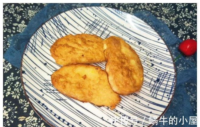 鸡蛋|炸馒头片时,鸡蛋里面多加1样,馒头片不吸油,外酥里嫩真好吃