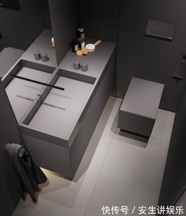 漂亮|灵活的深灰色的现代装饰设计,大气又漂亮