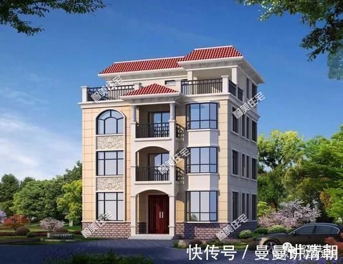 屋面|两栋平屋面设计的农村别墅,少花钱建好房,每个人都愿意