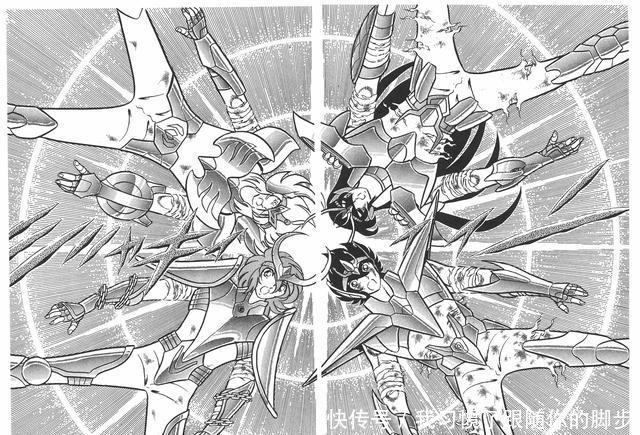 五小强|圣斗士星矢车田正美的画功在冥王篇到达顶峰，然后一直走下坡