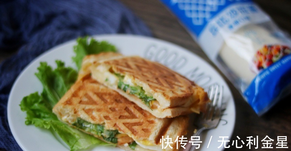三明治机|最省事的早餐当属三明治,金黄酥脆孩子爱吃,一个月不重样!
