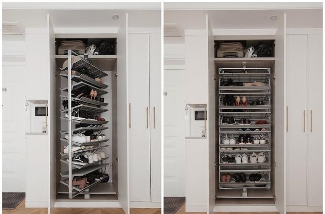 鞋柜|难怪越来越多人喜欢“化繁为简”的装修,大白墙也能装出惊艳感