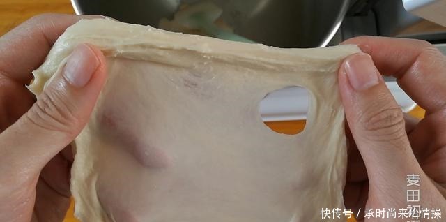 无法揉出手套膜来试试水合法揉面吧,超级轻松省力