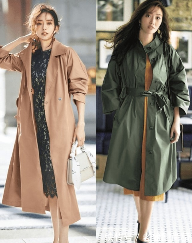 裙子|风衣+裙子,今秋最好看的穿法都总结在这了
