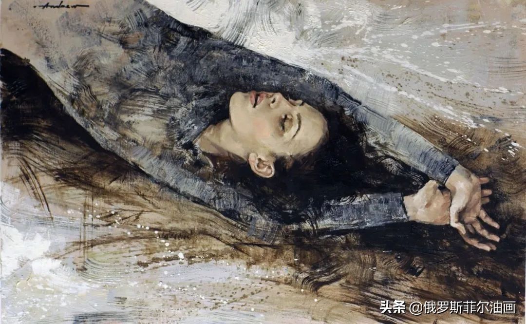 赏读&奔放美艳,活力无限~俄罗斯画家安德鲁的油画作品赏读
