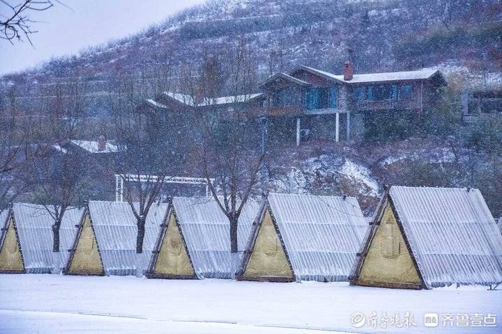 降雪|2022年济南首场降雪到货！来九如山邂逅冰雪浪漫