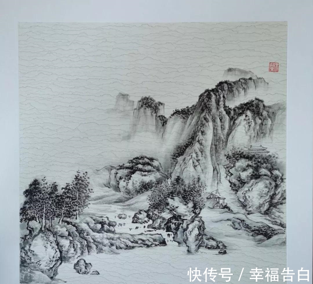 师法|北师大书画协会会长李木兰:笔墨青山作品鉴赏