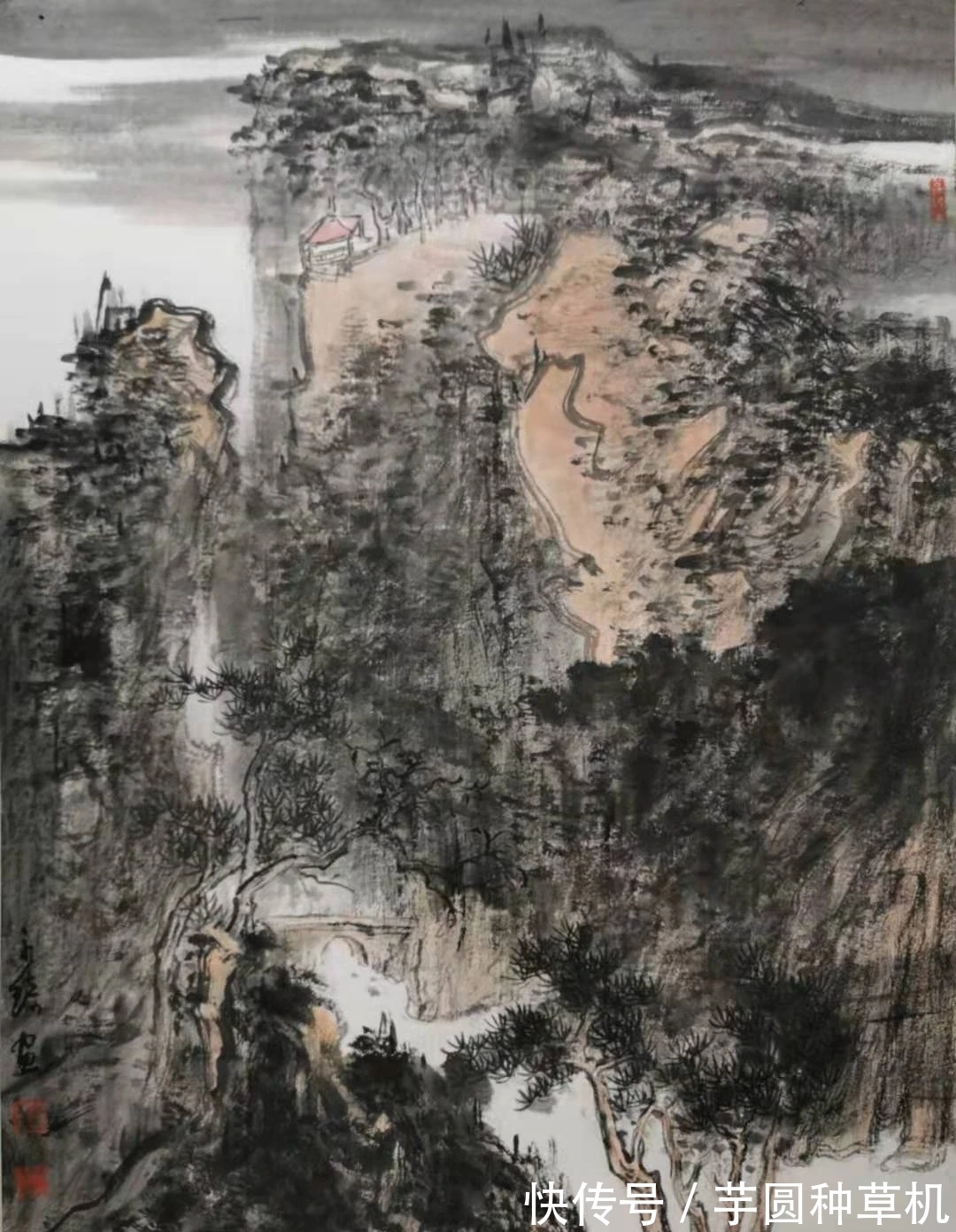 积墨|山林丘壑，寂静大美｜张永琦山水画