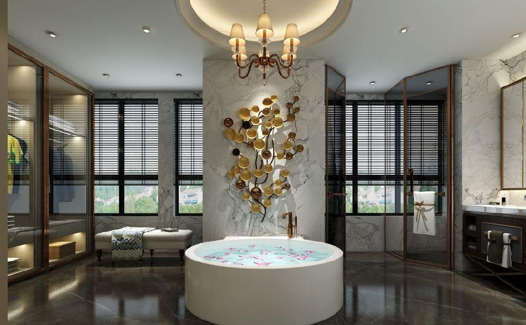 明亮|美式别墅纯享生活,350平方米大户型,每一层都有别样魅力