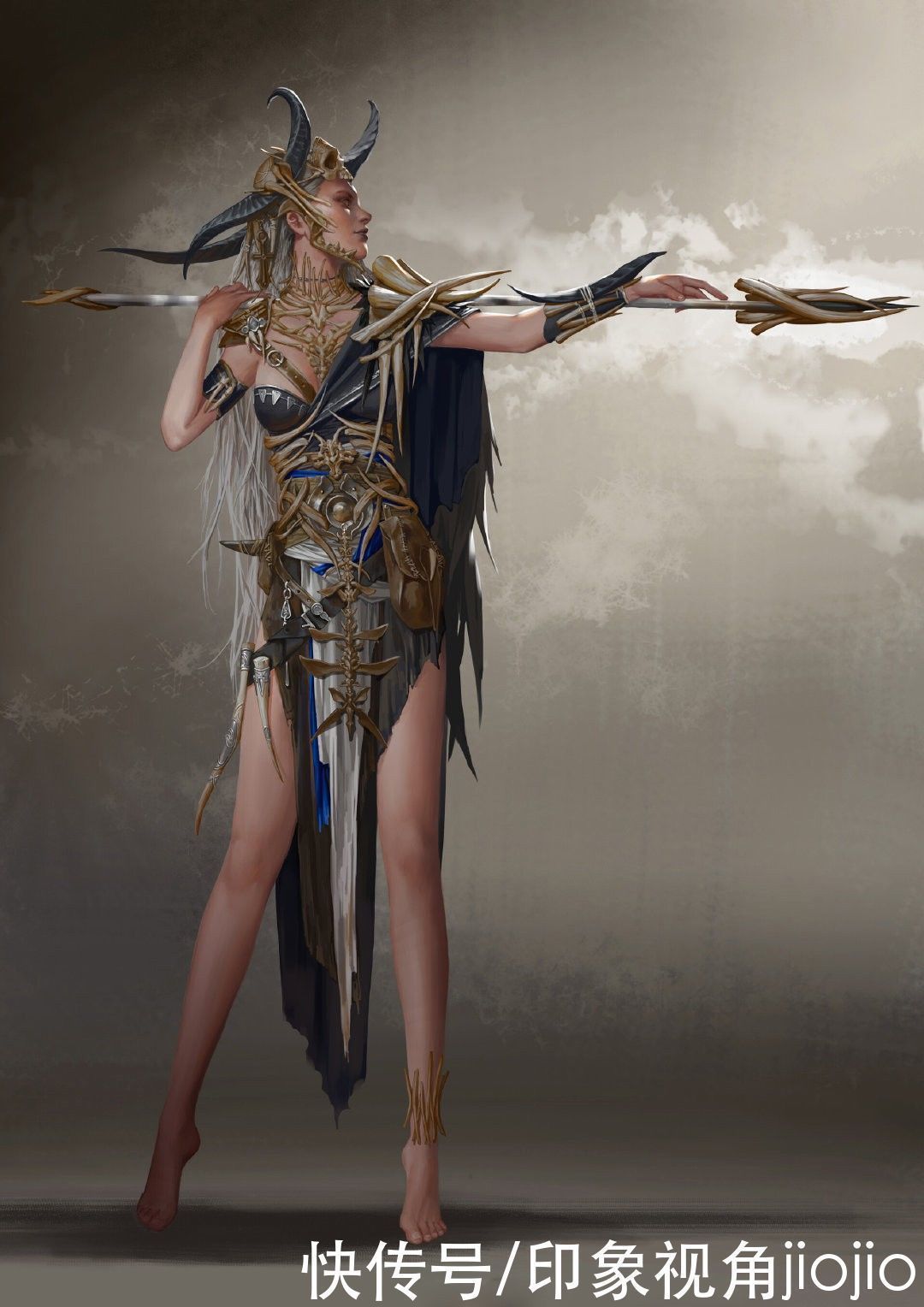 混搭风@潮流中世纪元素混搭风,细腻精美魔幻的角色设定