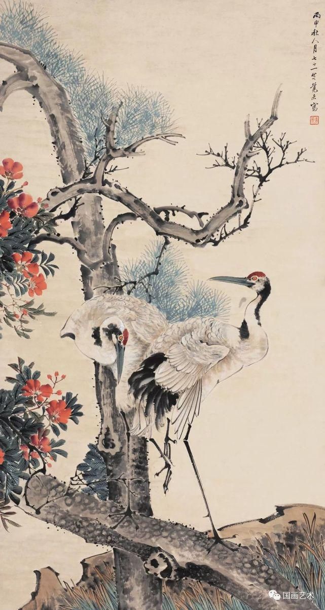 松鹤延年——名家笔下的松鹤图