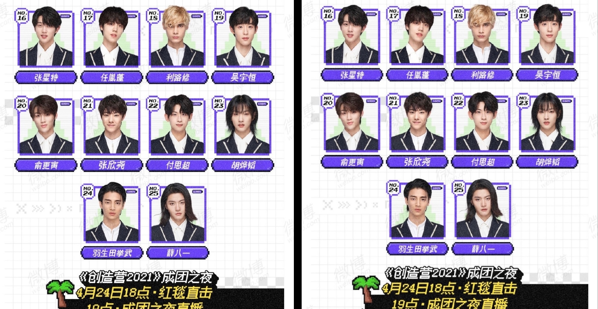 刘宇|《创4》排名真的不是在摇号吗?出道位大变动后边几人复制粘贴