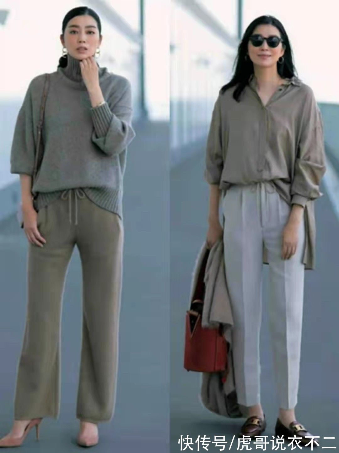 外套|秋季穿衣流行“露腰不露腿”，日系熟女亲自示范，优雅到骨子里