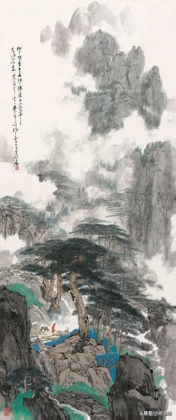 范曾&多位画家笔下的《松下问童子》，你最喜欢哪一幅？