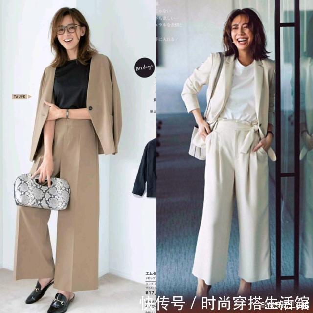 tips|最近火了一种外套:叫“西装外套”,时髦显高,照着穿就对了
