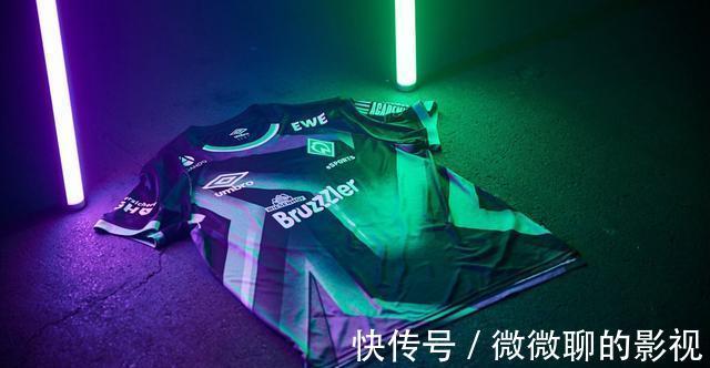 pred云达不来梅发布2021/22赛季电竞球衣