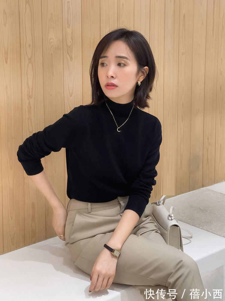 v领|这才是40岁女人衣橱该有的秋季单品,百搭不老气,让你穿出好气质