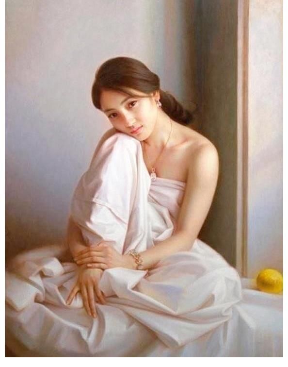 人体#画了23年人体,为何只画上半身?是不好意思画下半身还是另有用意