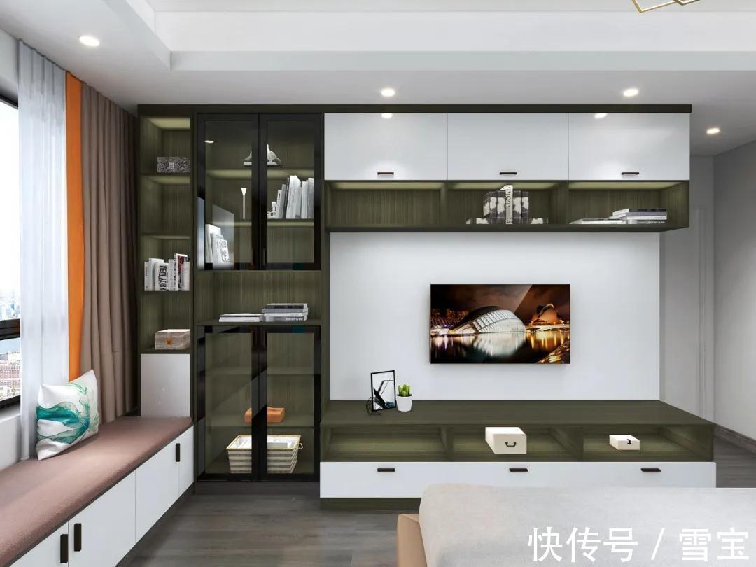 雪宝|板材十大品牌:定制高颜值电视柜,就该这么装!