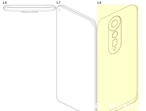 小米11|小米12长这样？小米最新外观专利曝光：几乎无边框
