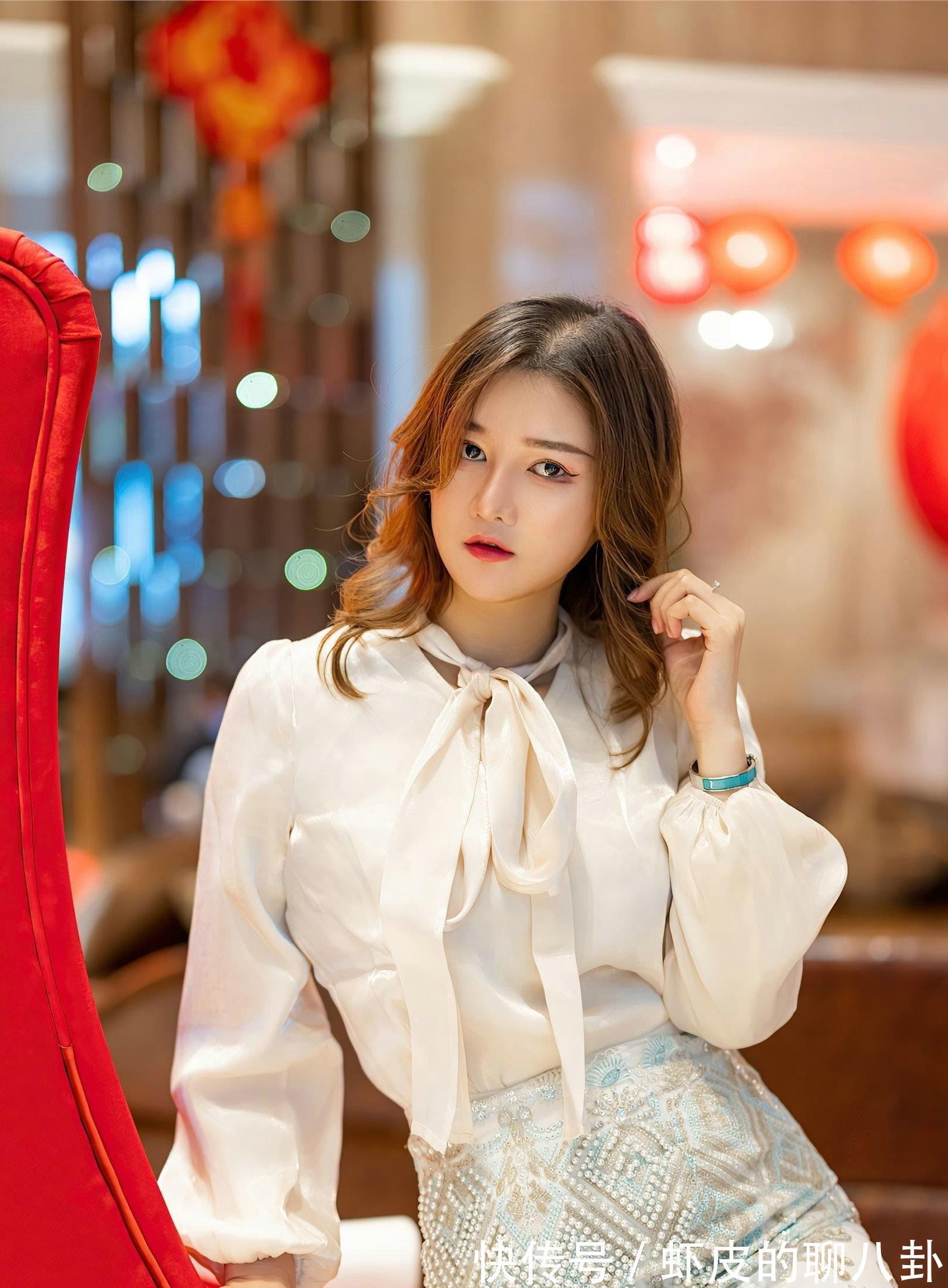 知性|雪纺衫温柔知性,不管是上班族还是学生党都非常适合穿