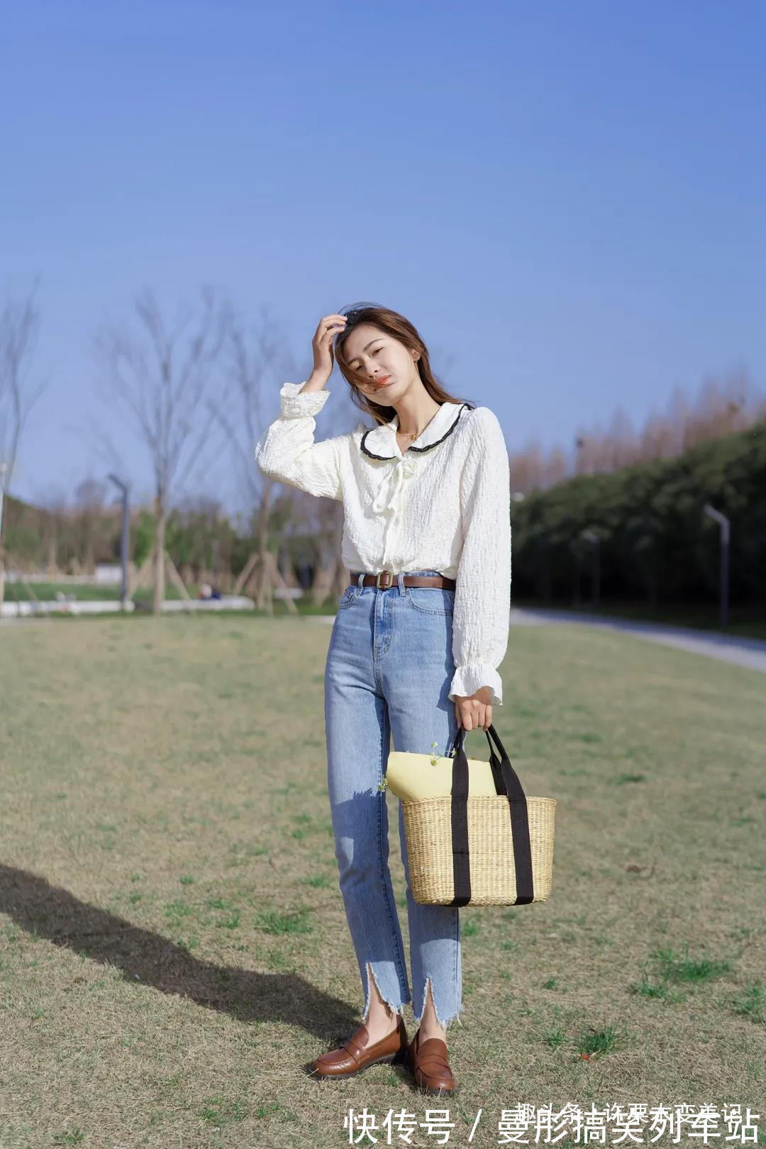 包包 今年流行“1+1”穿搭,时髦显瘦还优雅,笑笑博主都在穿!