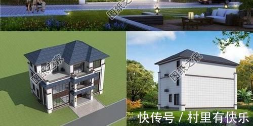 户型图|三层现代风格别墅 140平米，清新脱俗，是当下年轻人最喜欢的设计