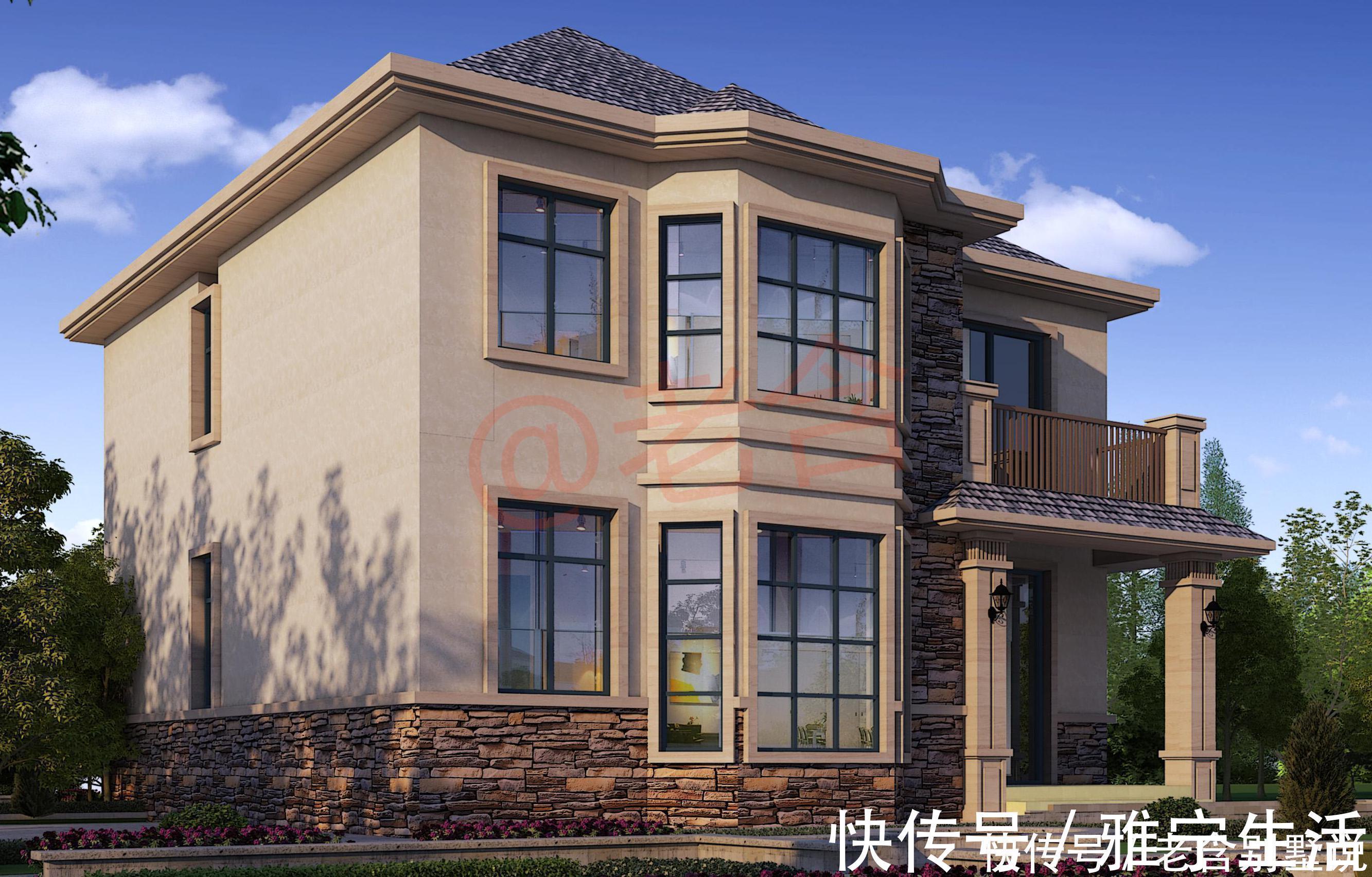 别墅|妯娌间不同意合盖新房,兄弟俩只能各自建二层别墅,分家不分情!