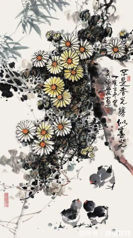 惠安!收放自如,艳而不俗——已故著名画家吴瑞发写意国画作品精选