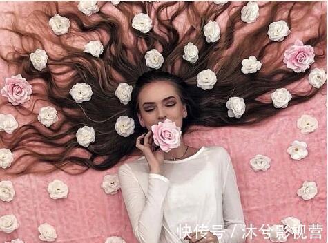 新娘|糖果新娘拍婚纱照,用不到五毛钱的花点缀头发,成片堪比国际大片