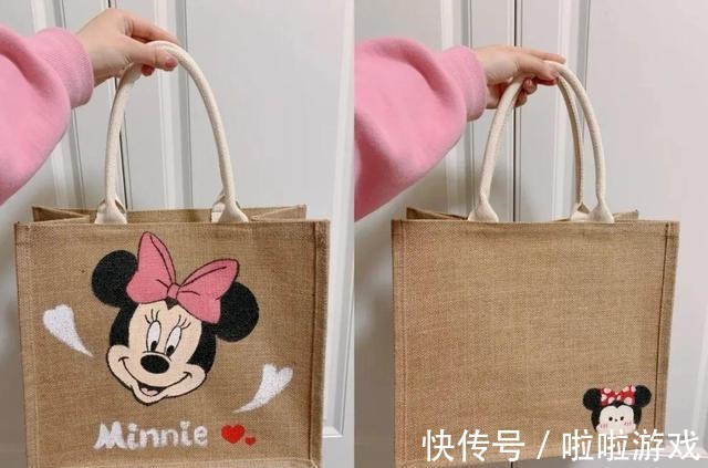 蕾丝 最近风超大的MUJI麻袋DIY,带着孩子一起做!