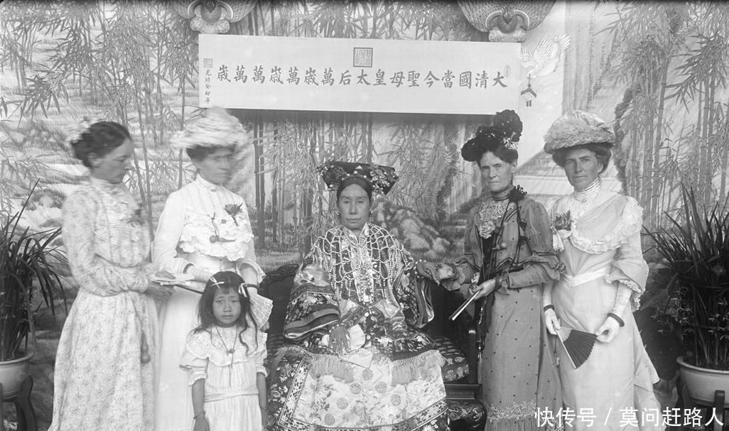 宫廷|慈禧太后的罕见照片,一窥晚清皇族最后的宫廷生活!