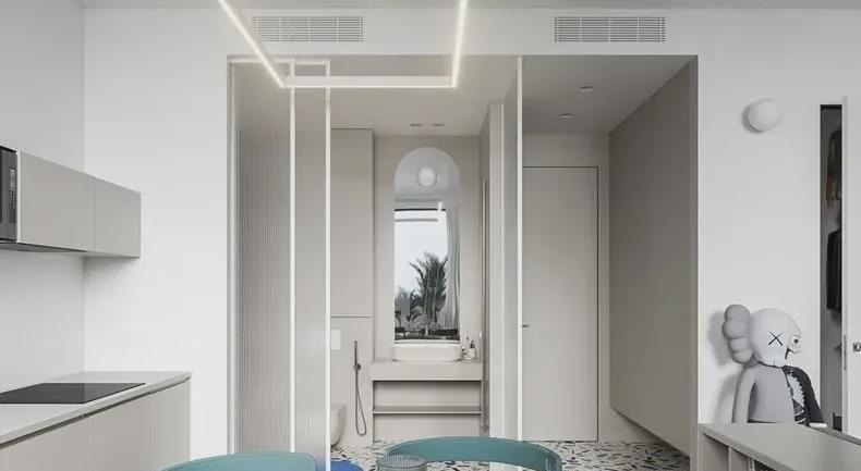 闭塞|29㎡二人居,一室一厅舒适自在,再来个衣帽间,这才是生活