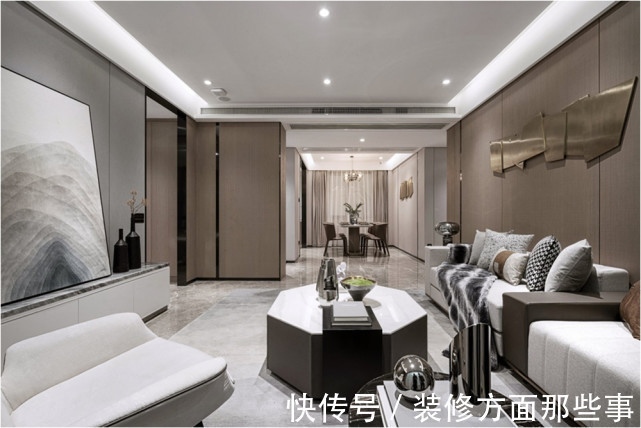 休闲|110平港式设计,居然把主人房设计为开放式的空间