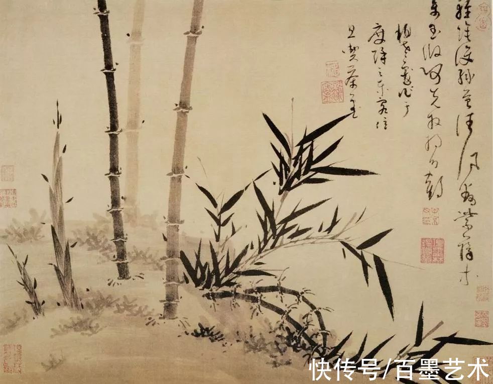 洞庭渔隐图|吴镇：“五墨齐备”的元代用墨宗师